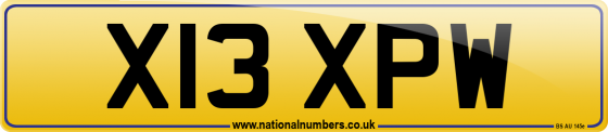 X13 XPW