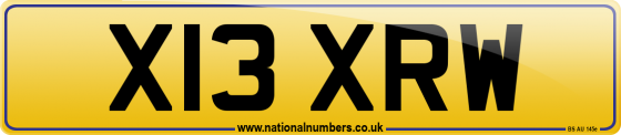 X13 XRW