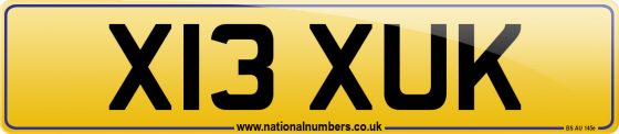 X13 XUK