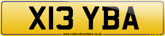 X13 YBA