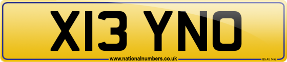 X13 YNO