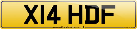 X14 HDF