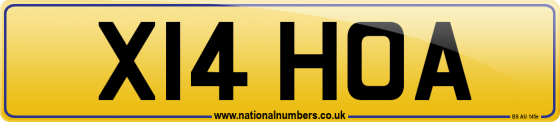 X14 HOA