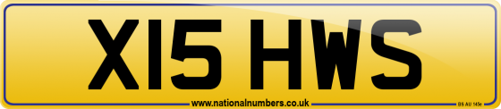 X15 HWS