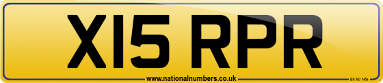 X15 RPR