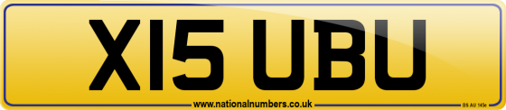 X15 UBU
