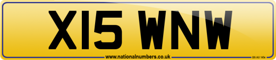 X15 WNW