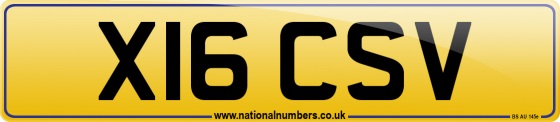 X16 CSV