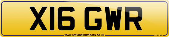 X16 GWR