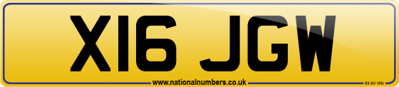X16 JGW