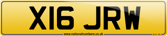 X16 JRW