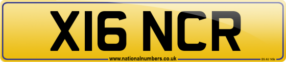 X16 NCR