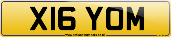 X16 YOM