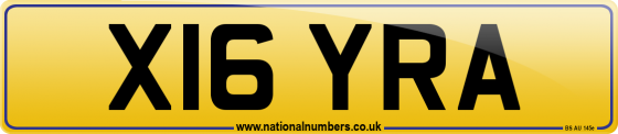 X16 YRA