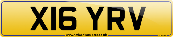 X16 YRV
