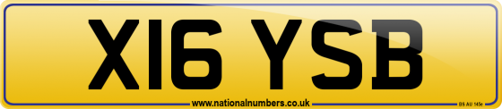 X16 YSB