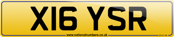 X16 YSR