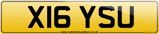 X16 YSU