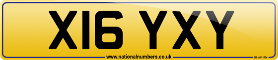 X16 YXY