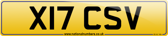 X17 CSV