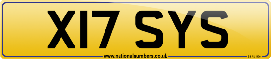 X17 SYS