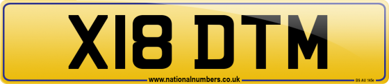 X18 DTM