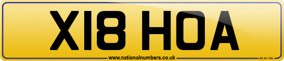 X18 HOA