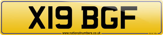 X19 BGF