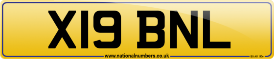 X19 BNL