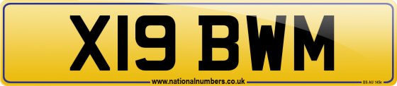 X19 BWM