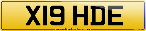 X19 HDE