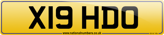 X19 HDO
