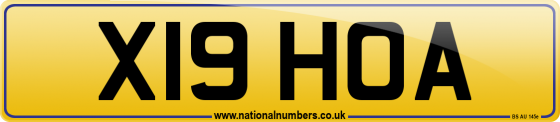X19 HOA