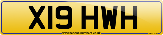 X19 HWH