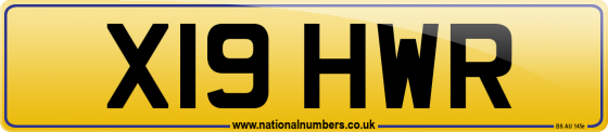 X19 HWR