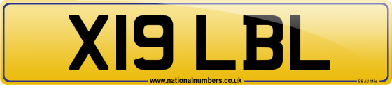 X19 LBL
