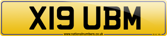 X19 UBM