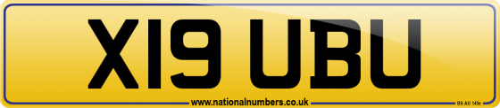 X19 UBU