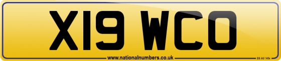 X19 WCO