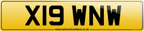 X19 WNW