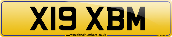 X19 XBM