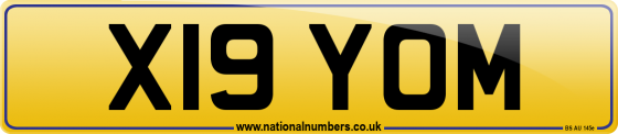 X19 YOM