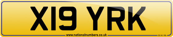 X19 YRK