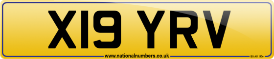 X19 YRV