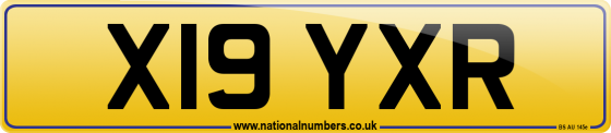 X19 YXR