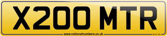 X200 MTR