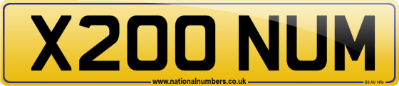 X200 NUM