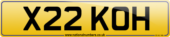 X22 KOH