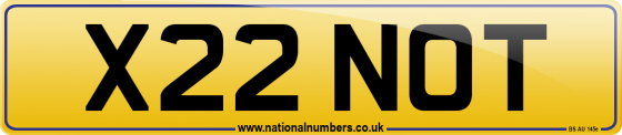 X22 NOT