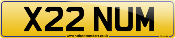 X22 NUM